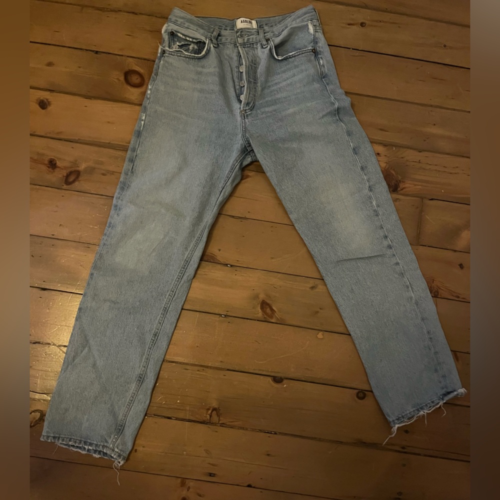 Agolde Vintage Wash Denim Pants